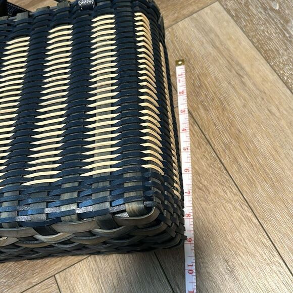 J.McLaughlin Joyce Rattan Picnic Tote - Picture 7 of 8